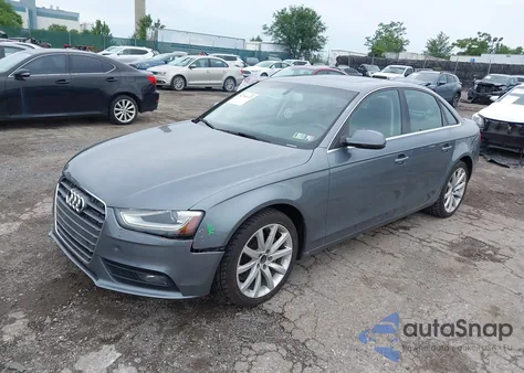 2013 Audi A4 2.0T Premium z USA, uszkodzony, nr VIN WAUFFAFL4DN027143